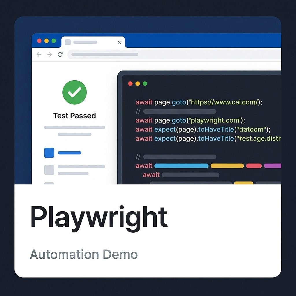 Automation Demo (Playwright)